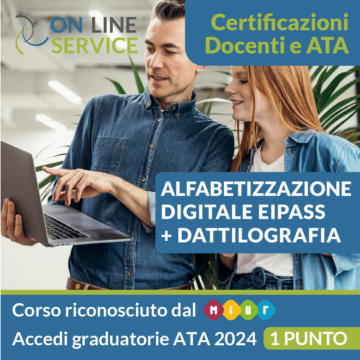 Corso Certificazione Eipass Dattilografia On Line Service